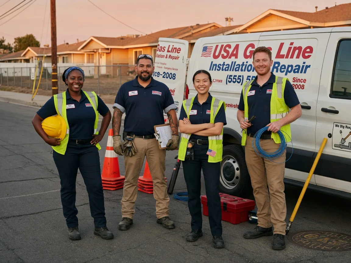 Gas Line Installation company in Brookside, AL